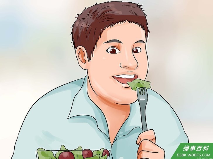 Step 6 均衡饮食。