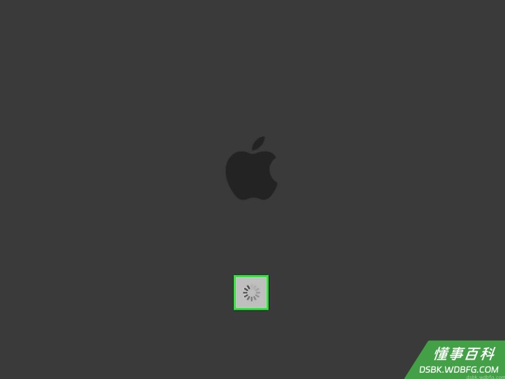 Step 5 等待OS X系统进入安全模式。