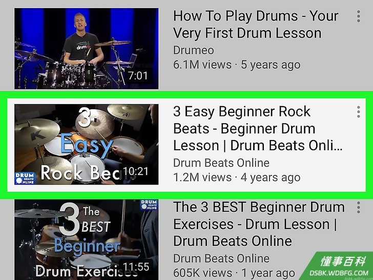 Step 4 打开你想下载的视频。