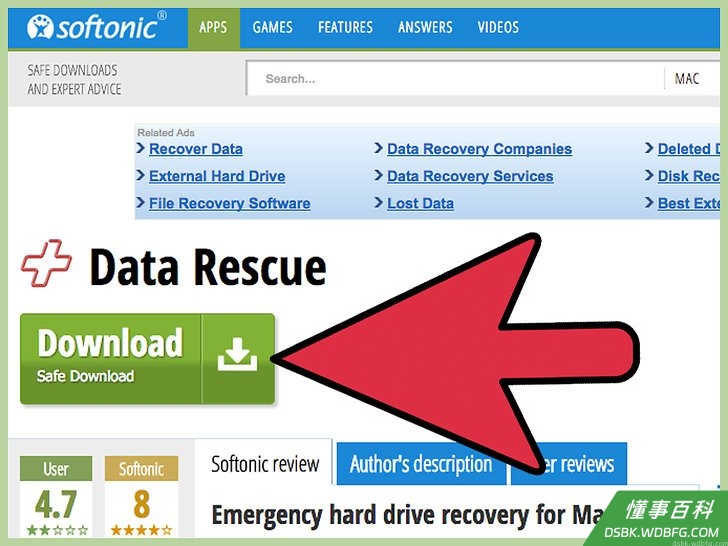 Step 2 下载并安装Data Rescue 3。