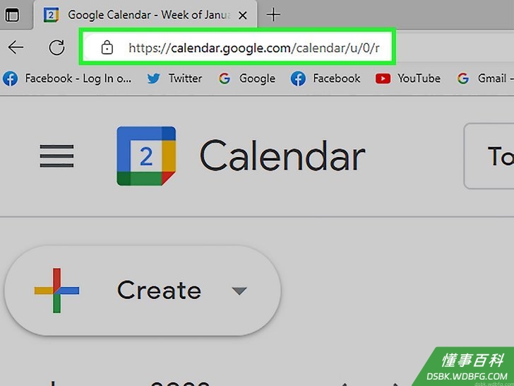 Step 3 使用Google日历做好生活计划。