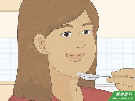 Step 5 嚼东西时闭上嘴。
