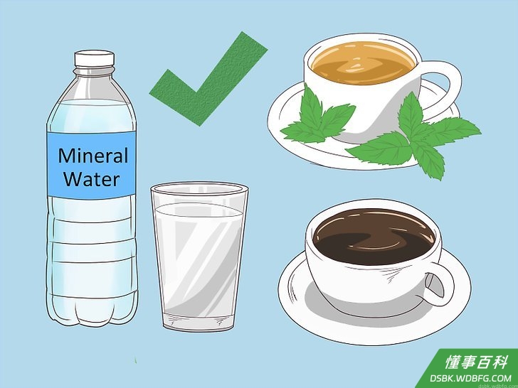 Step 1 把水作为唯一的饮品。
