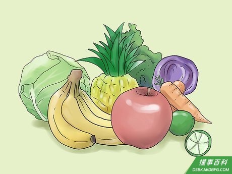 Step 2 在家中储备正确的食物。