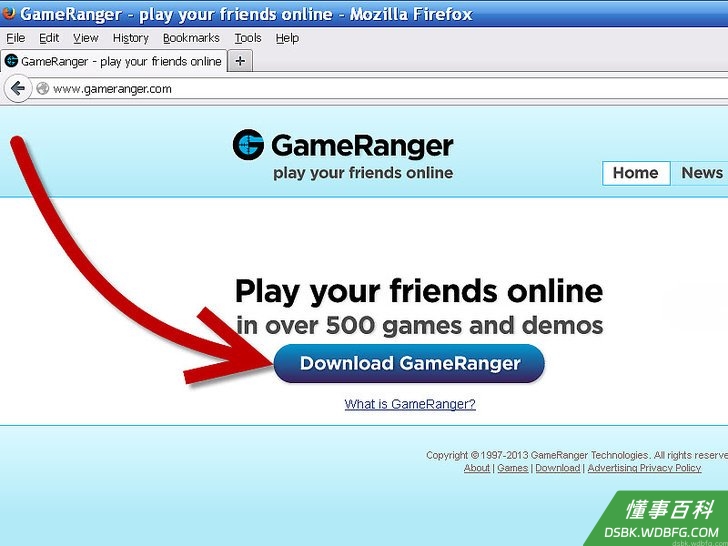 Step 1 下载GameRanger客户端。