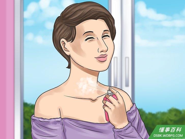 Step 5 喷点香水。
