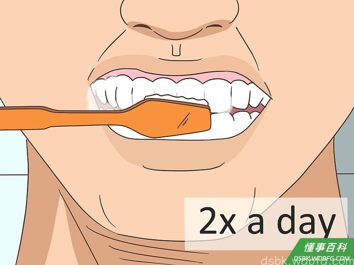 Step 1 每天刷两次牙。