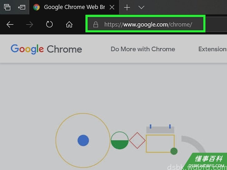 Step 8 前往谷歌Chrome下载页面...