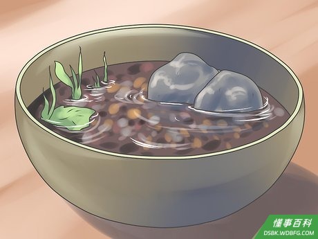 Step 2 给蝌蚪的房子铺上适宜的“地基”。