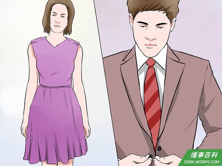 Step 2 穿上服装。