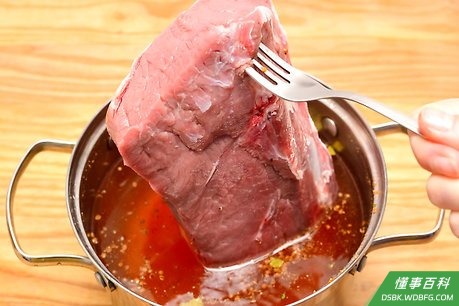 Step 2 弄干牛腩。
