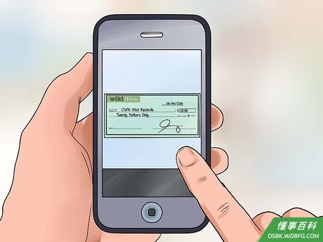 Step 3 用手机银行存款。