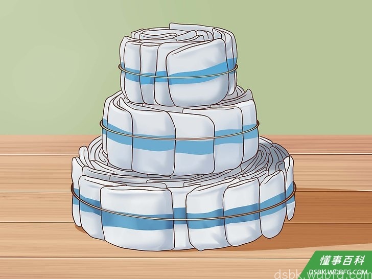 Step 5 重复上述过程来制作其它两层。