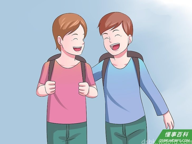 Step 3 友好对待同学,包括小组伙伴和校车上的同学。