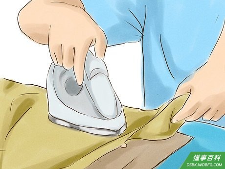 Step 6 熨衣服。