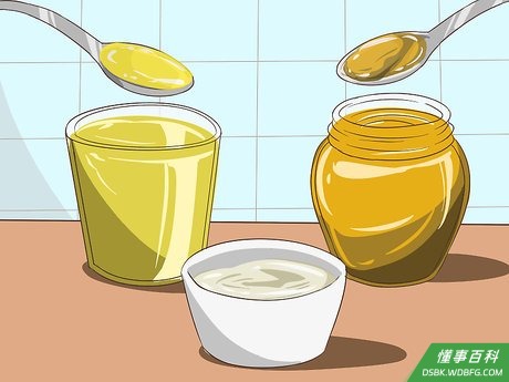 Step 2 使用苹果蜂蜜面膜。