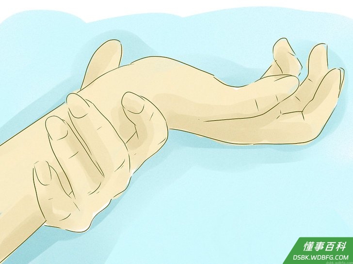 Step 5 停止打字时,请放松双手。