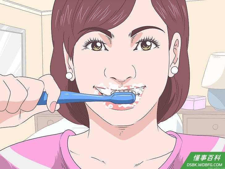 Step 4 正常刷牙。
