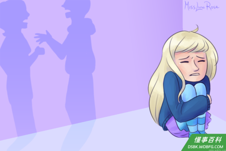 Girl Cries as People Talk.png