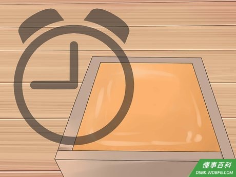 Step 4 等24小时再切小块。