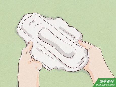 Step 1 经常更换女性卫生用品。