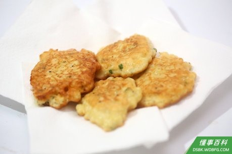 Step 9 烘干馅饼。