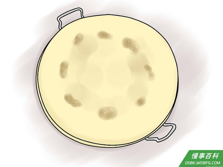 Step 4 不要担心披萨盘会染上颜色。