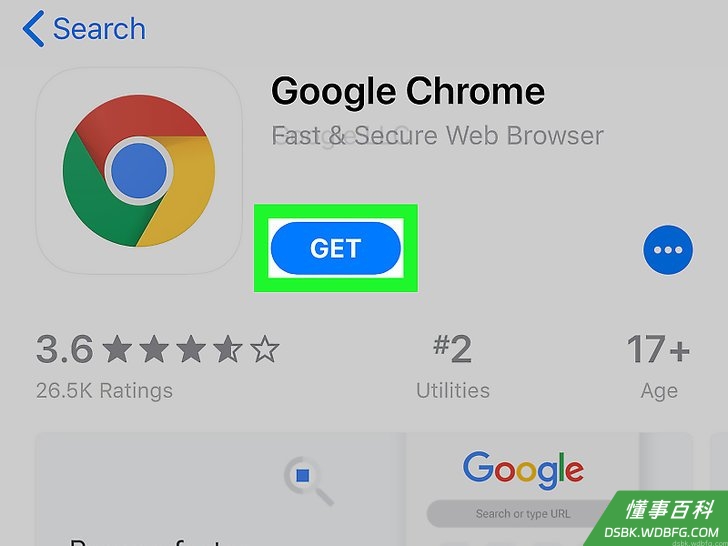 Step 1 安装Chrome。