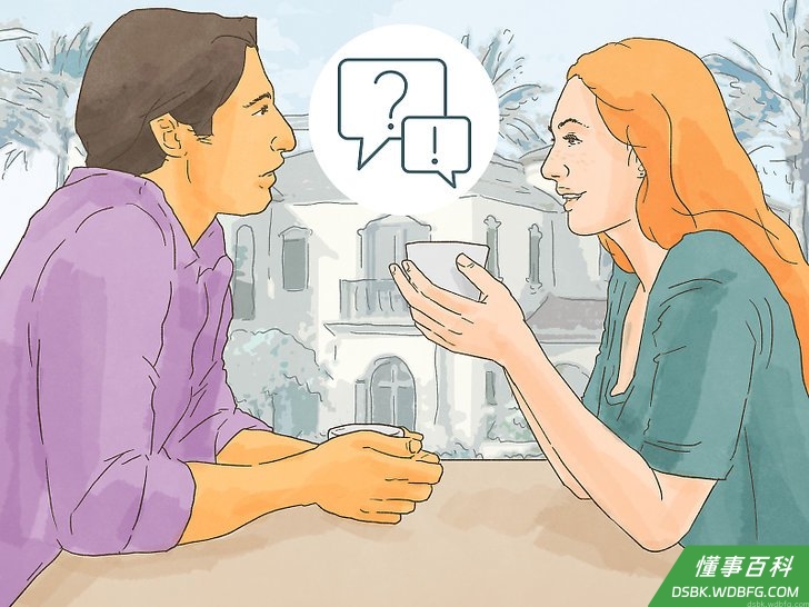 Step 5 如果在分手后她有任何的疑问，给她机会和她谈谈。