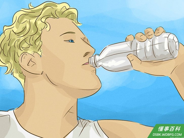 Step 2 喝水。