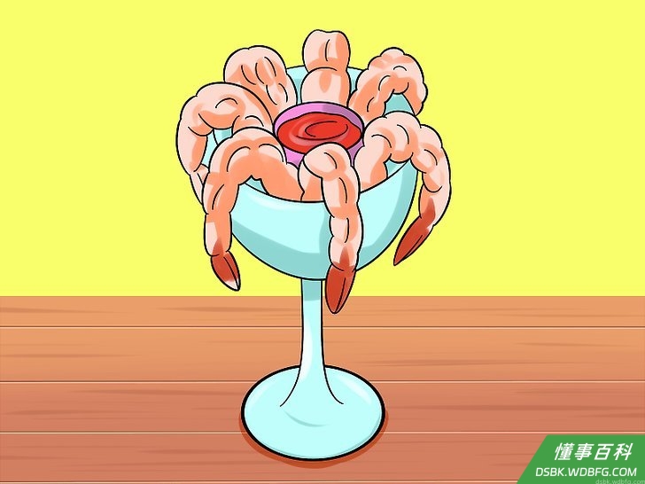 Step 2 安排好食物。