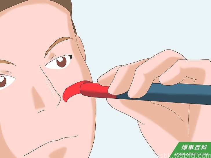 Step 3 上妆。