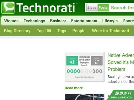 Step 4 去Technorati.com来宣传你的博客。