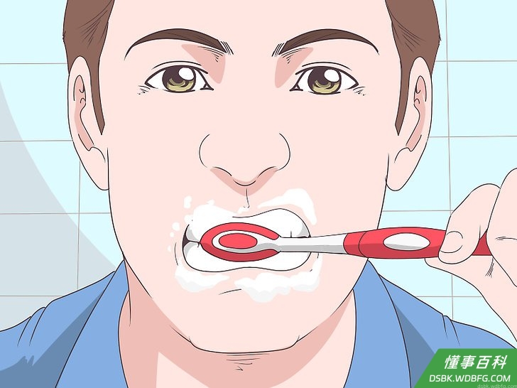 Step 4 正常刷牙。