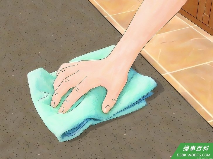 Step 4 保持清洁,这样蚂蚁就没有兴趣进入你家。