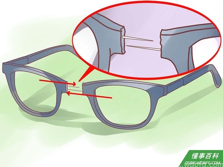 Step 3 插入别针。