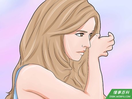 Step 2 谨慎地擦干你的眼泪。