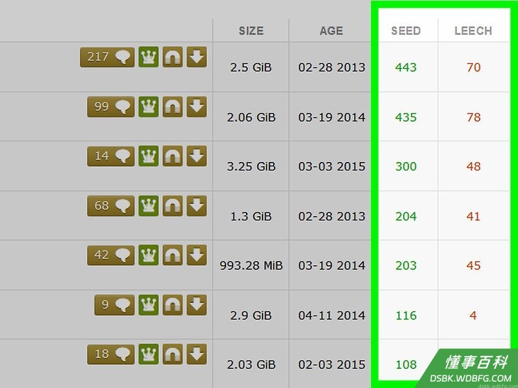 Step 4 寻找种子文件。