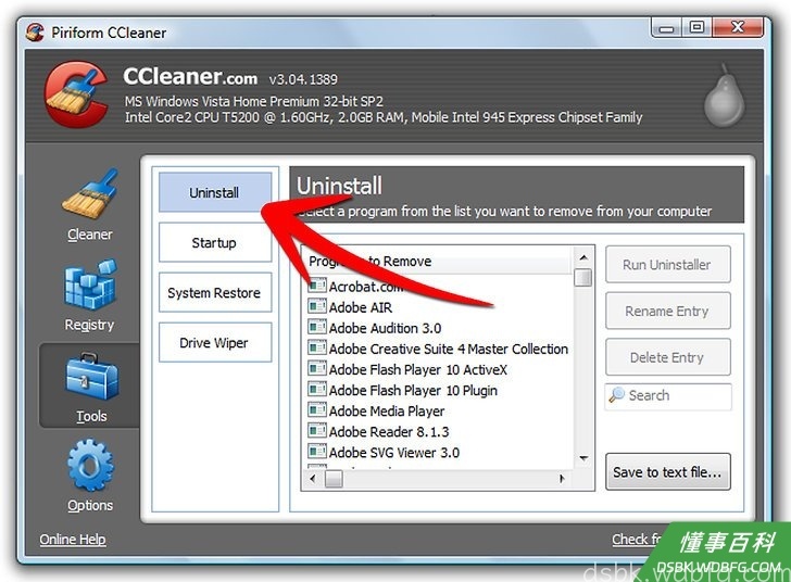Use Ccleaner Step 9