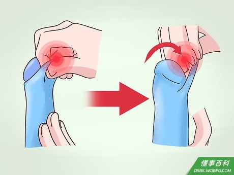 Step 2 交替拉伸和松开。