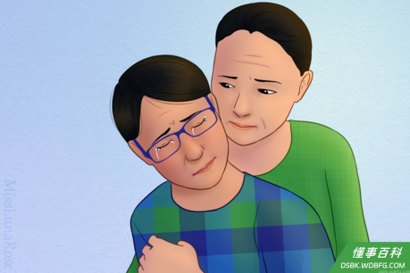 Father Comforts Crying Teen.png