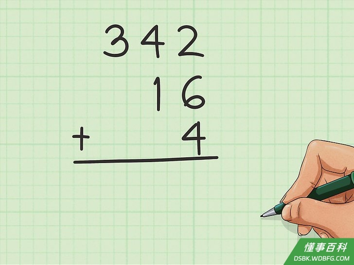 Step 2 排列数字。