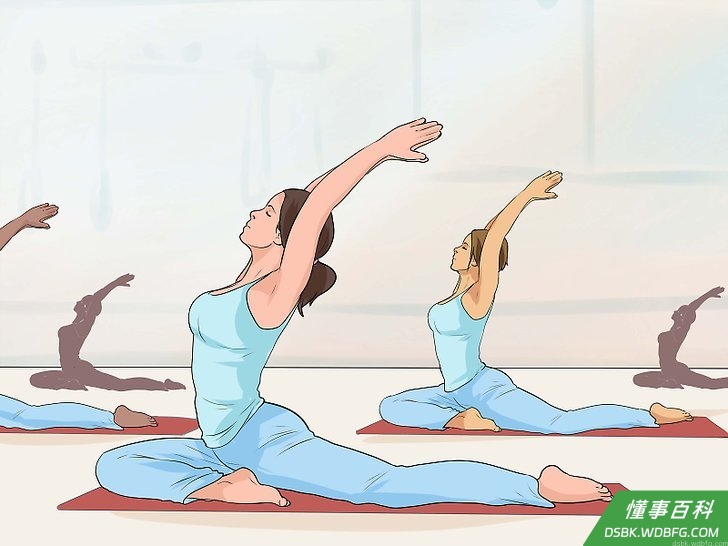 Step 8 去上健身课。