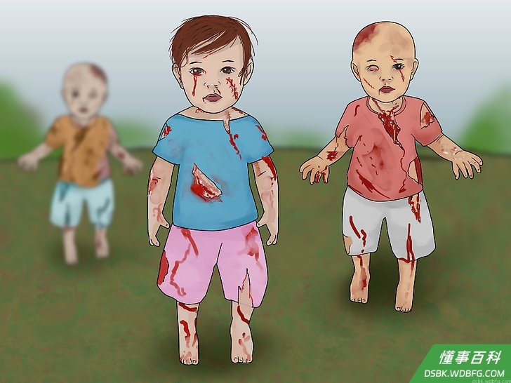 Step 4 把娃娃放在前院。
