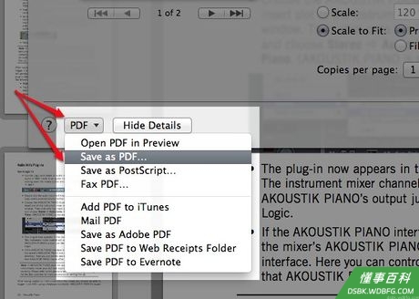 Step 4 打印为PDF。