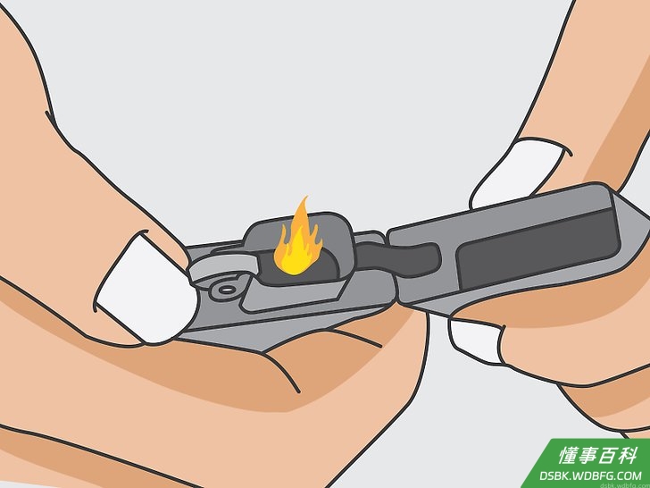 Step 5 检查新的火石。