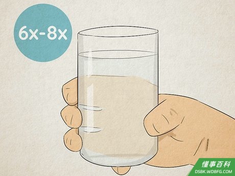 Step 2 增加每日饮水量。