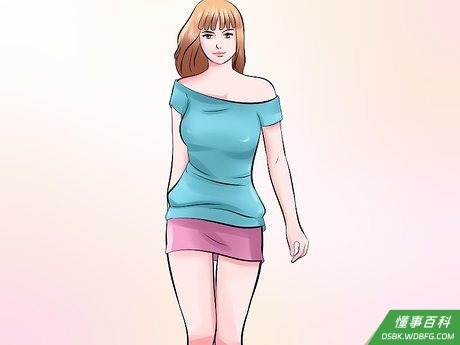 Step 5 走猫步时像马匹慢跑时那样把腿抬起来，让步间距看起来更大和收放自如。