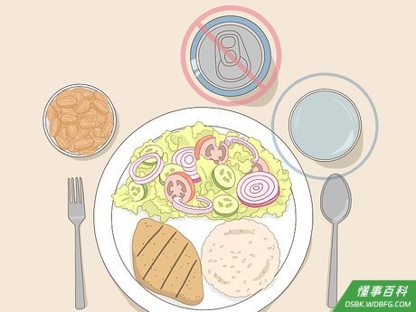 Step 5 多喝水，少喝或完全不喝含糖饮料。