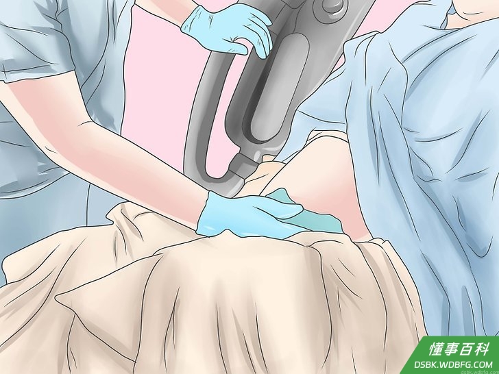 Step 7 清洗双腿。